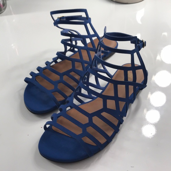 macy's royal blue shoes